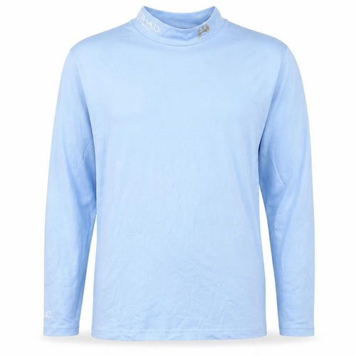 City Men’s Blue Long Sleeve Football T-Shirt Size S Cotton Jersey