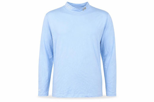 City Men’s Blue Long Sleeve Football T-Shirt Size S Cotton Jersey
