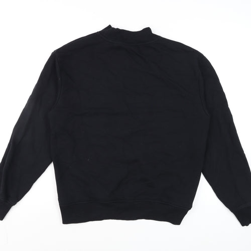 Dickies Men’s Black Small Crew Neck Pullover Sweatshirt