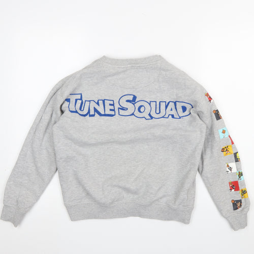 Marks and Spencer Boys Grey Space Jam Pullover Sweatshirt 11-12 Years