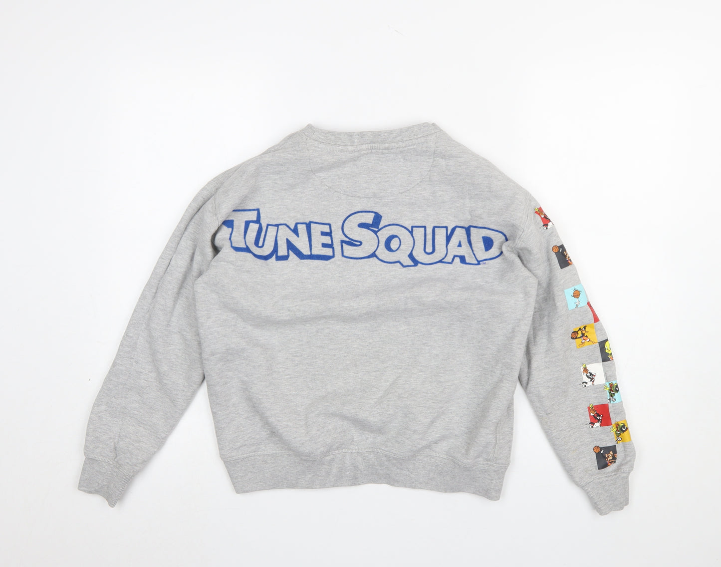 Marks and Spencer Boys Grey Space Jam Pullover Sweatshirt 11-12 Years