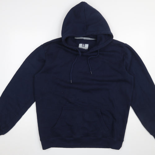 North West Men's Blue XL Pullover Hoodie Sweatshirt