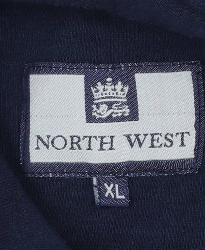 North West Men's Blue XL Pullover Hoodie Sweatshirt