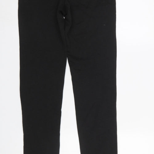 Jack & Jones Boys Black Jogger Trousers Size 164 Cotton Blend Fleece
