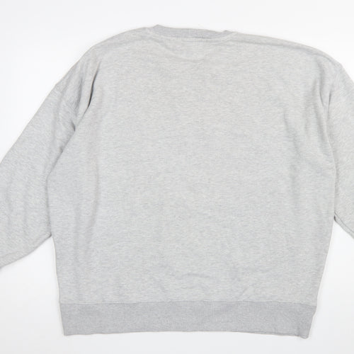 Ivy Park Women's Grey XL Crew Neck Logo Sweatshirt