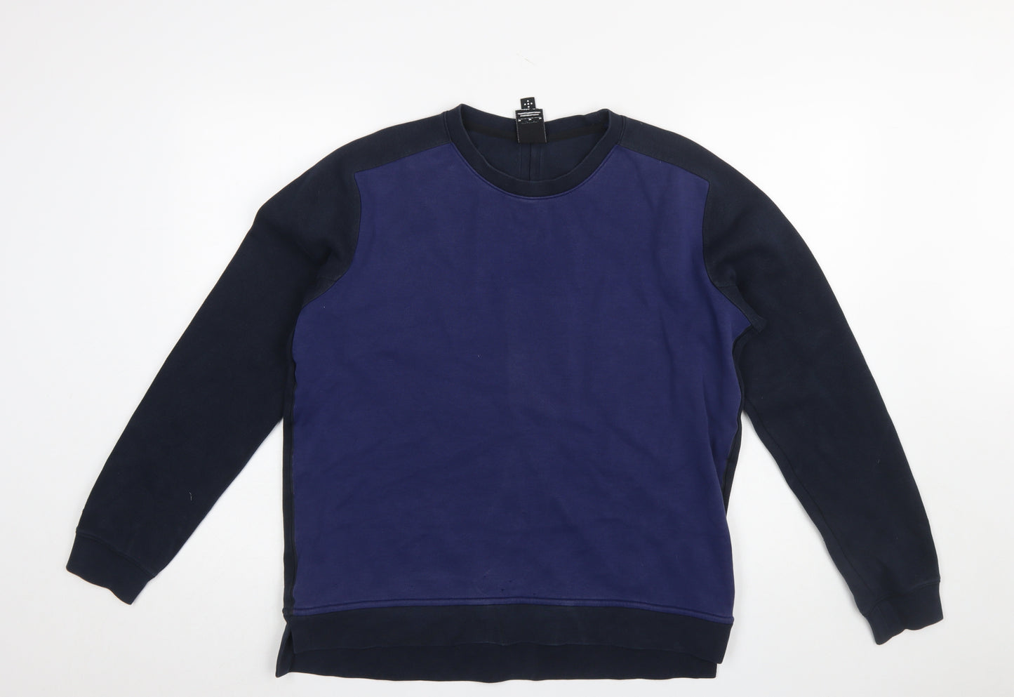 Nike RF Men's Blue Crew Neck Sweatshirt M Cotton Blend