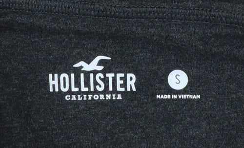 Hollister Womens Black Cotton Blend Leggings S Slim Fit Activewear