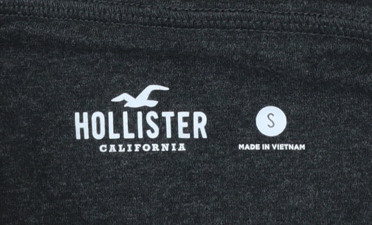 Hollister Womens Black Cotton Blend Leggings S Slim Fit Activewear