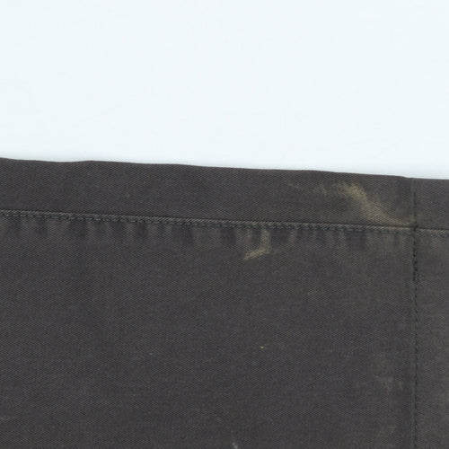 Magee 1866 Men's Brown Classic Fit Chino Trousers 38S Cotton Stretch
