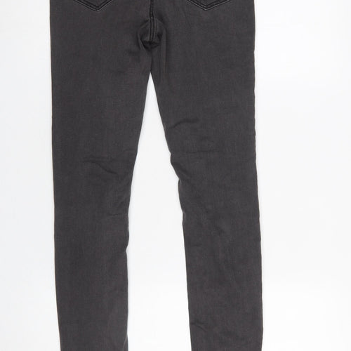 Noisy May Women’s Black Skinny Jeans Size 28 High Waist Denim