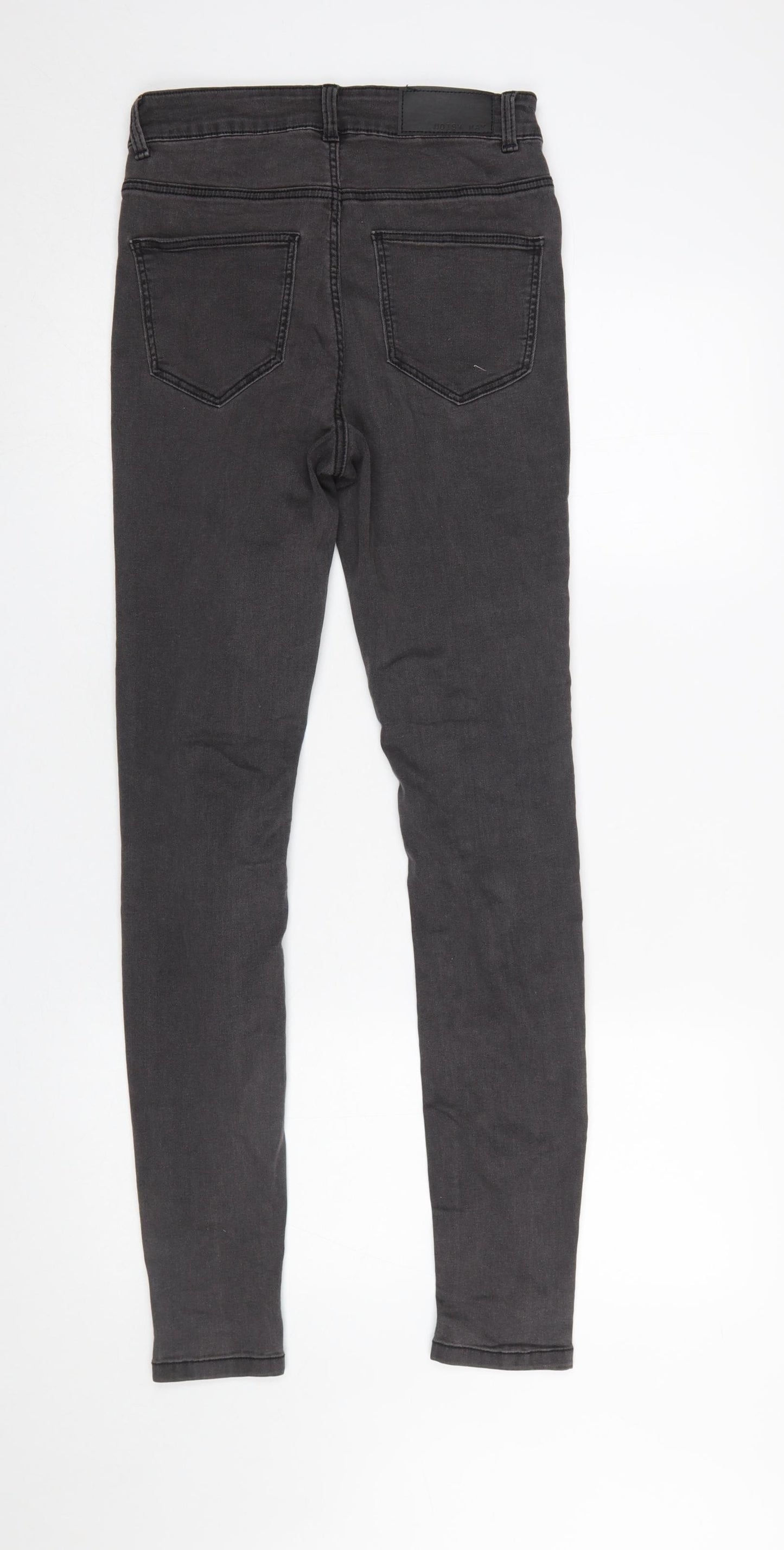 Noisy May Women’s Black Skinny Jeans Size 28 High Waist Denim