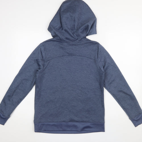 Under Armour Men Blue Pullover Hoodie XS Lightweight Fleece