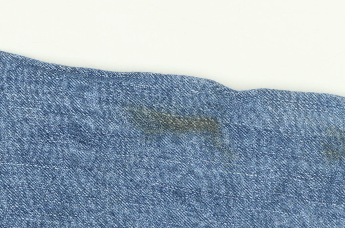 River Island Men's Blue Straight Leg 32W 32L Denim Jeans