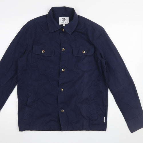 Nordam Men's Blue Cotton Twill Casual Basic Jacket Size S
