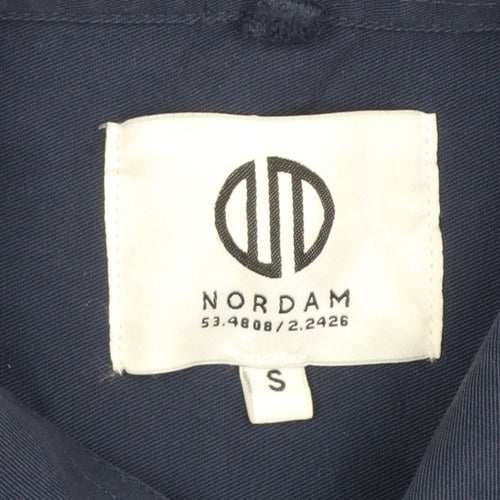 Nordam Men's Blue Cotton Twill Casual Basic Jacket Size S