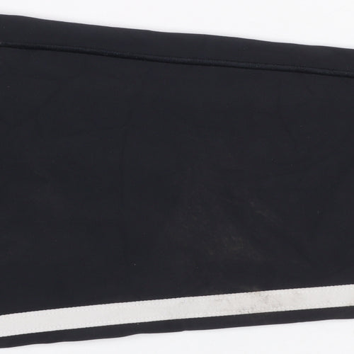Adidas Women's Black Side Stripe Leggings Size M Compression Fit