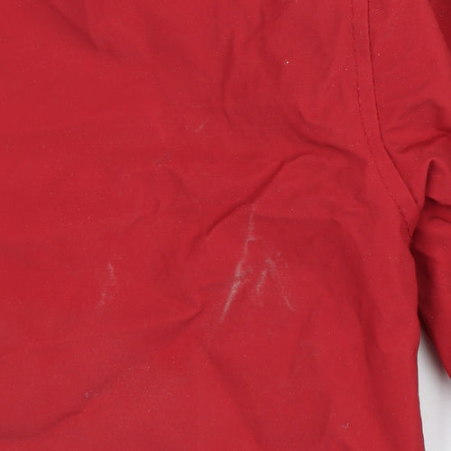 Sable & Mer Boys Red Hooded Waterproof Rain Coat 3 Years