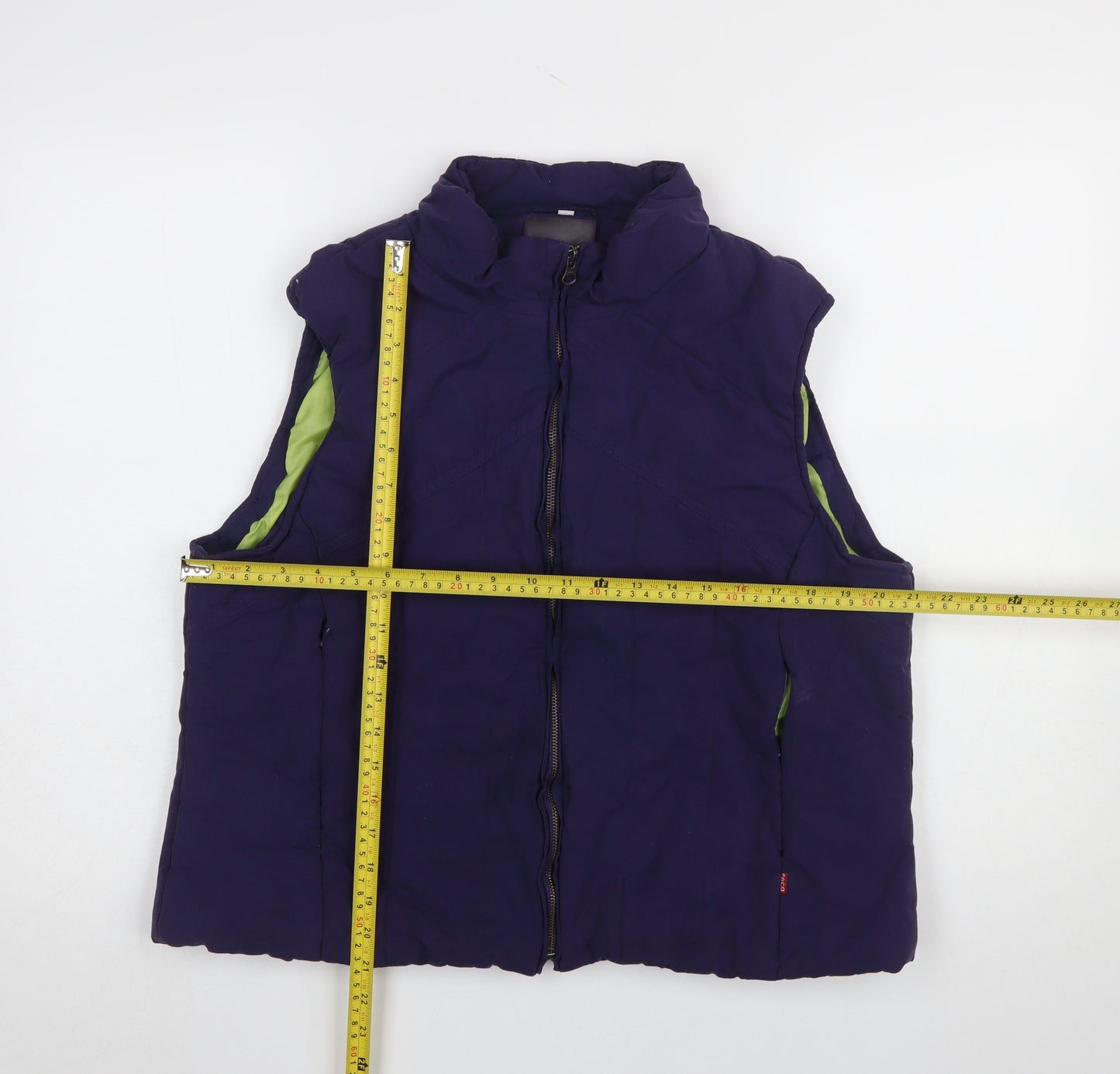 Paco Sport Womens Blue XL Quilted Bodywarmer Waistcoat