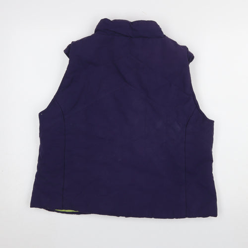 Paco Sport Womens Blue XL Quilted Bodywarmer Waistcoat