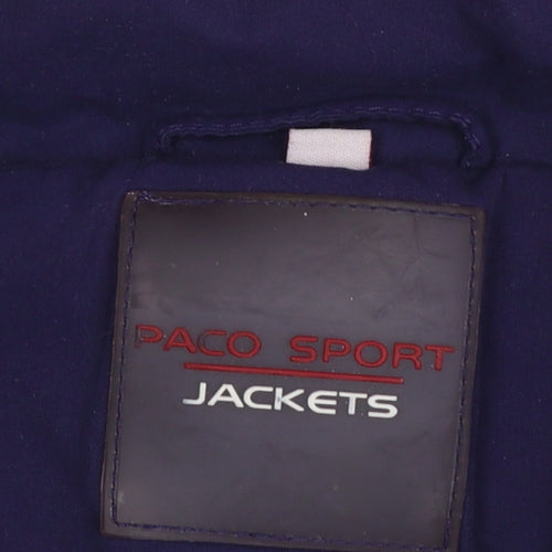 Paco Sport Womens Blue XL Quilted Bodywarmer Waistcoat