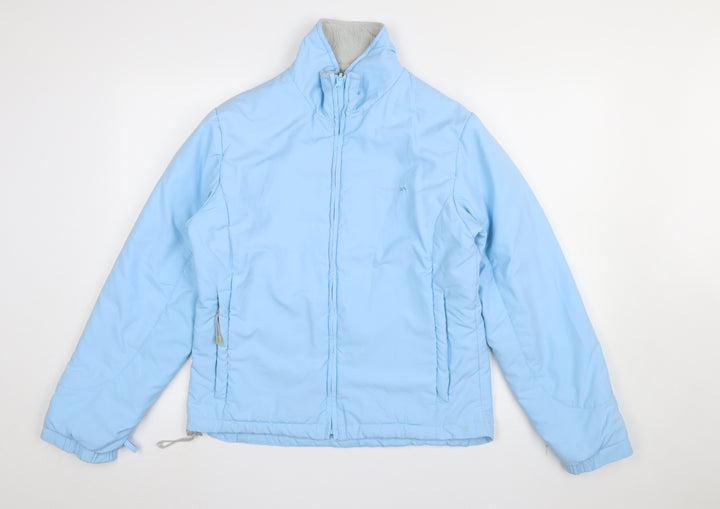 Trespass Women's Blue Waterproof Puffer Jacket Size M