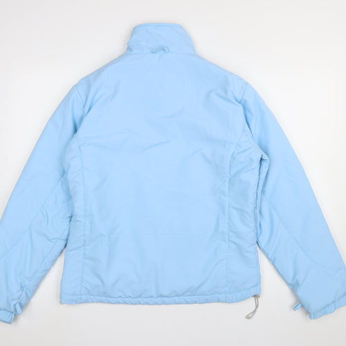 Trespass Women's Blue Waterproof Puffer Jacket Size M