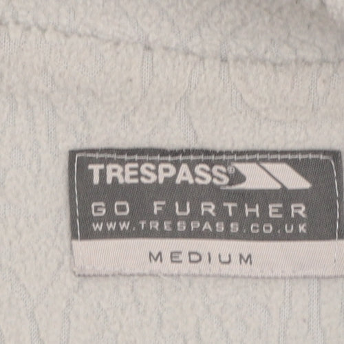 Trespass Women's Blue Waterproof Puffer Jacket Size M