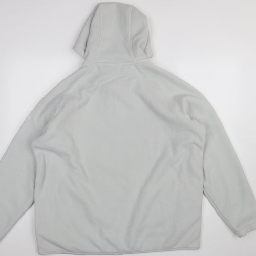 Craghoppers Women’s Grey Fleece Hooded Full Zip Jacket Size 18