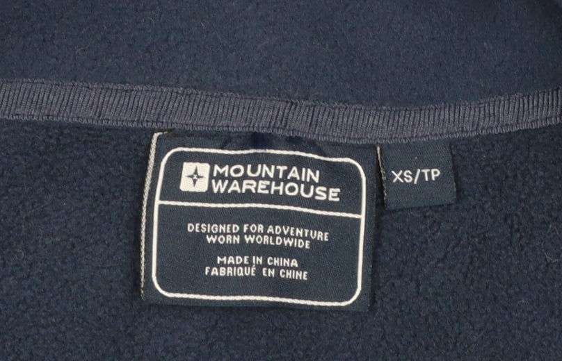 Mountain Warehouse Men's Blue XS Fleece 3-in-1 Jacket