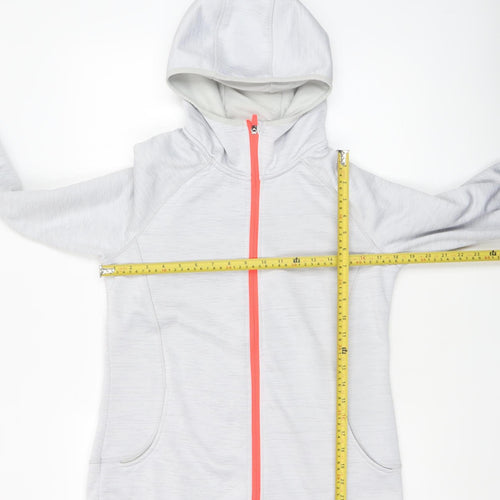 Mountain Warehouse Women Grey ISOCool Full Zip Hoodie Size 12