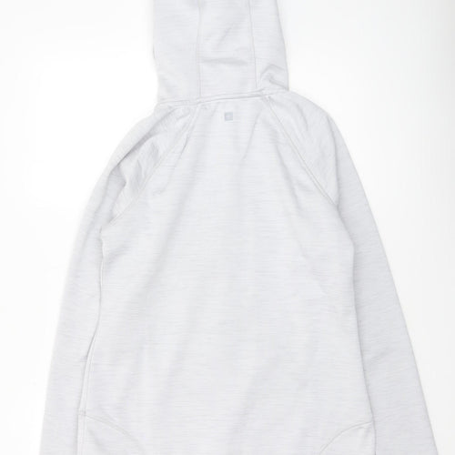 Mountain Warehouse Women Grey ISOCool Full Zip Hoodie Size 12
