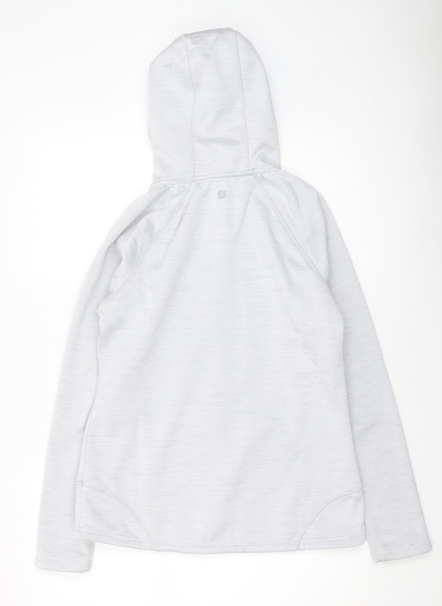 Mountain Warehouse Women Grey ISOCool Full Zip Hoodie Size 12