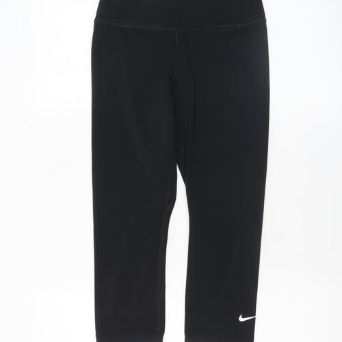 Nike Women's Black Dri-FIT Capri Leggings XS Activewear