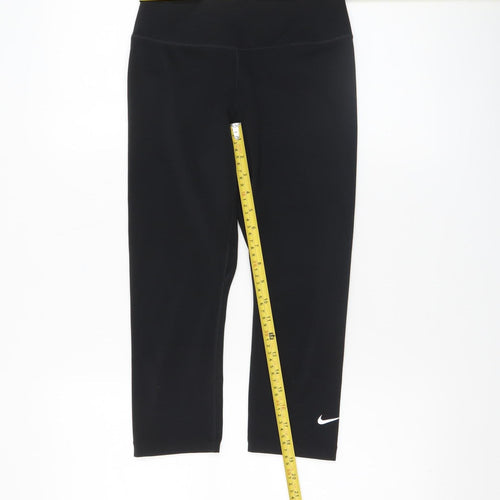 Nike Women's Black Dri-FIT Capri Leggings XS Activewear