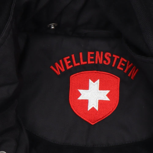 Wellensteyn Women's Black Long Parka Coat L Hooded Waterproof Winter Jacket