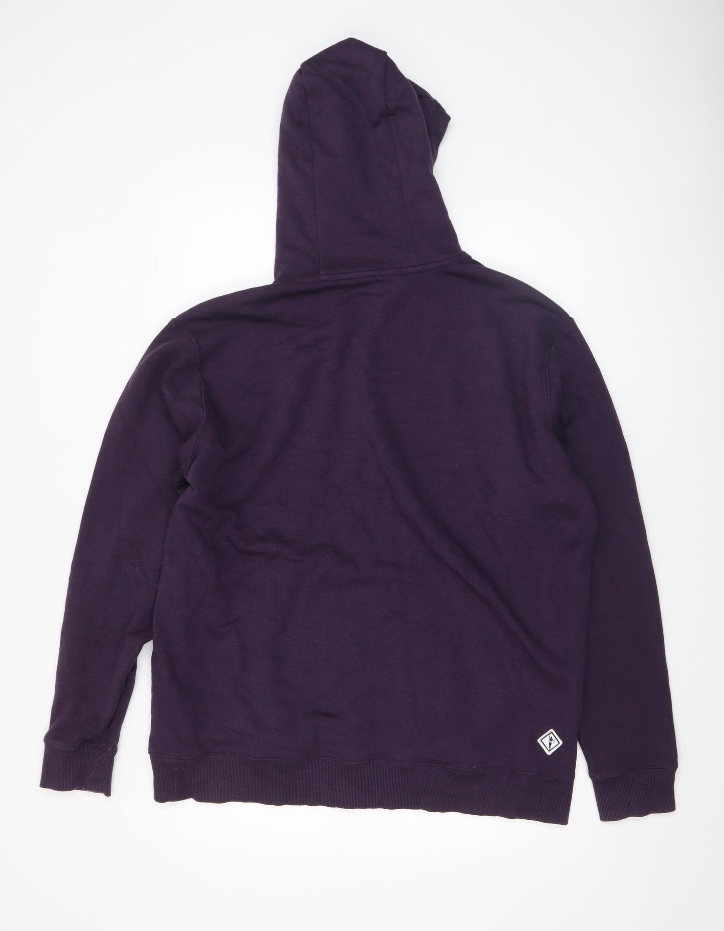 Ronhill Womens Purple Hoodie Size 16 Pullover Fleece Lined