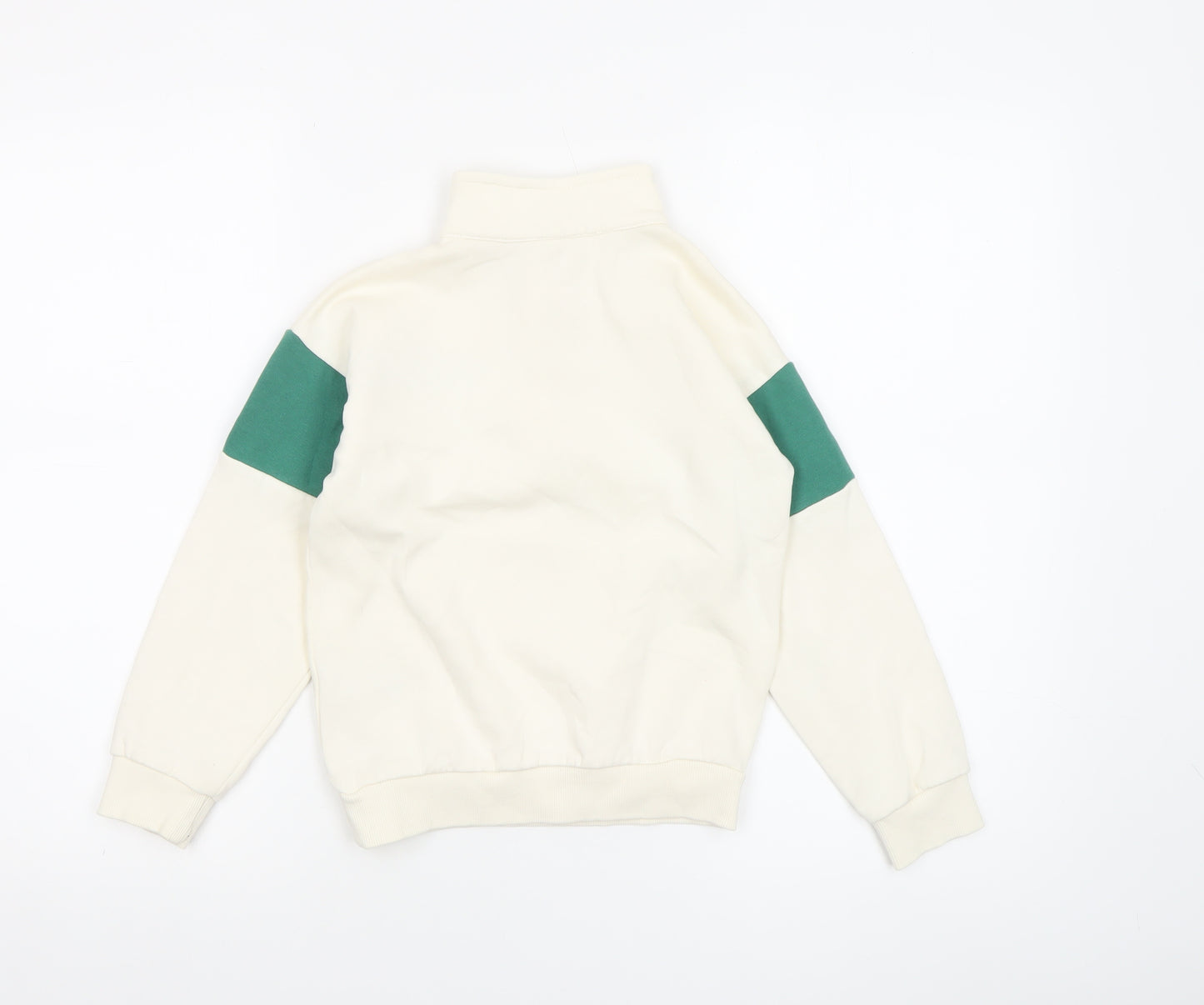 Pokémon Boys Beige Pikachu 1/4 Zip Fleece Sweatshirt 6-7 Years