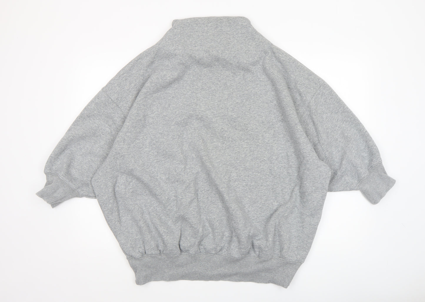 Nike Women's Grey Small Fleece Pullover Sweatshirt