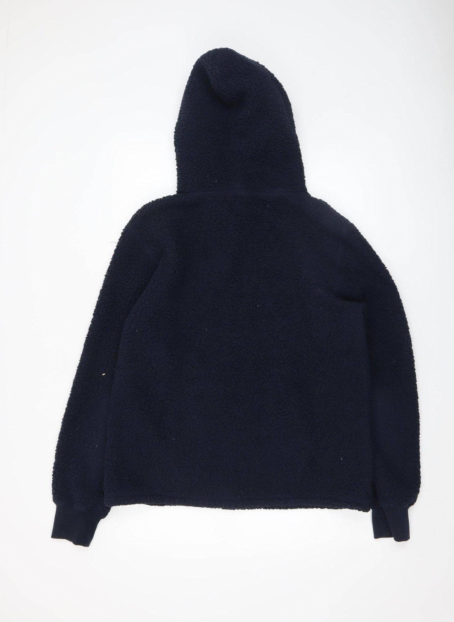 Bench Women's Navy Pullover Hoodie Medium Fleece Polyester