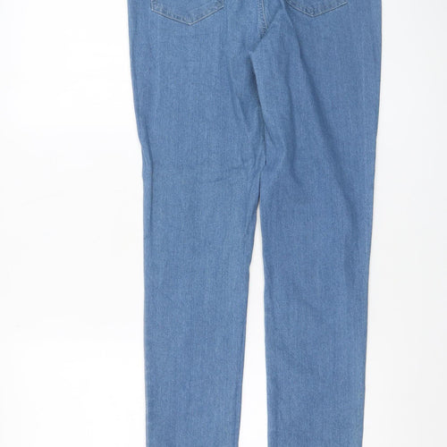 Avon Women's Blue Denim Jegging Jeans Size 10-12 Elastic Waist