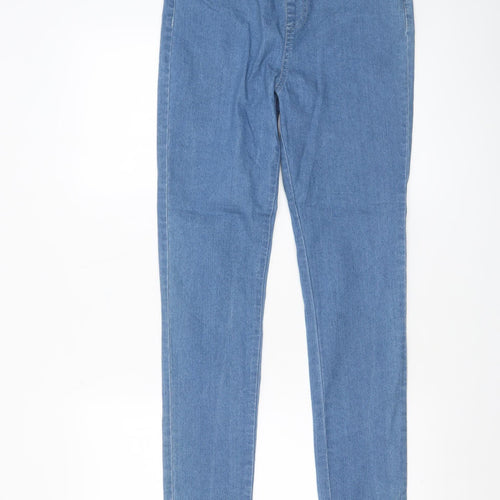 Avon Women's Blue Denim Jegging Jeans Size 10-12 Elastic Waist