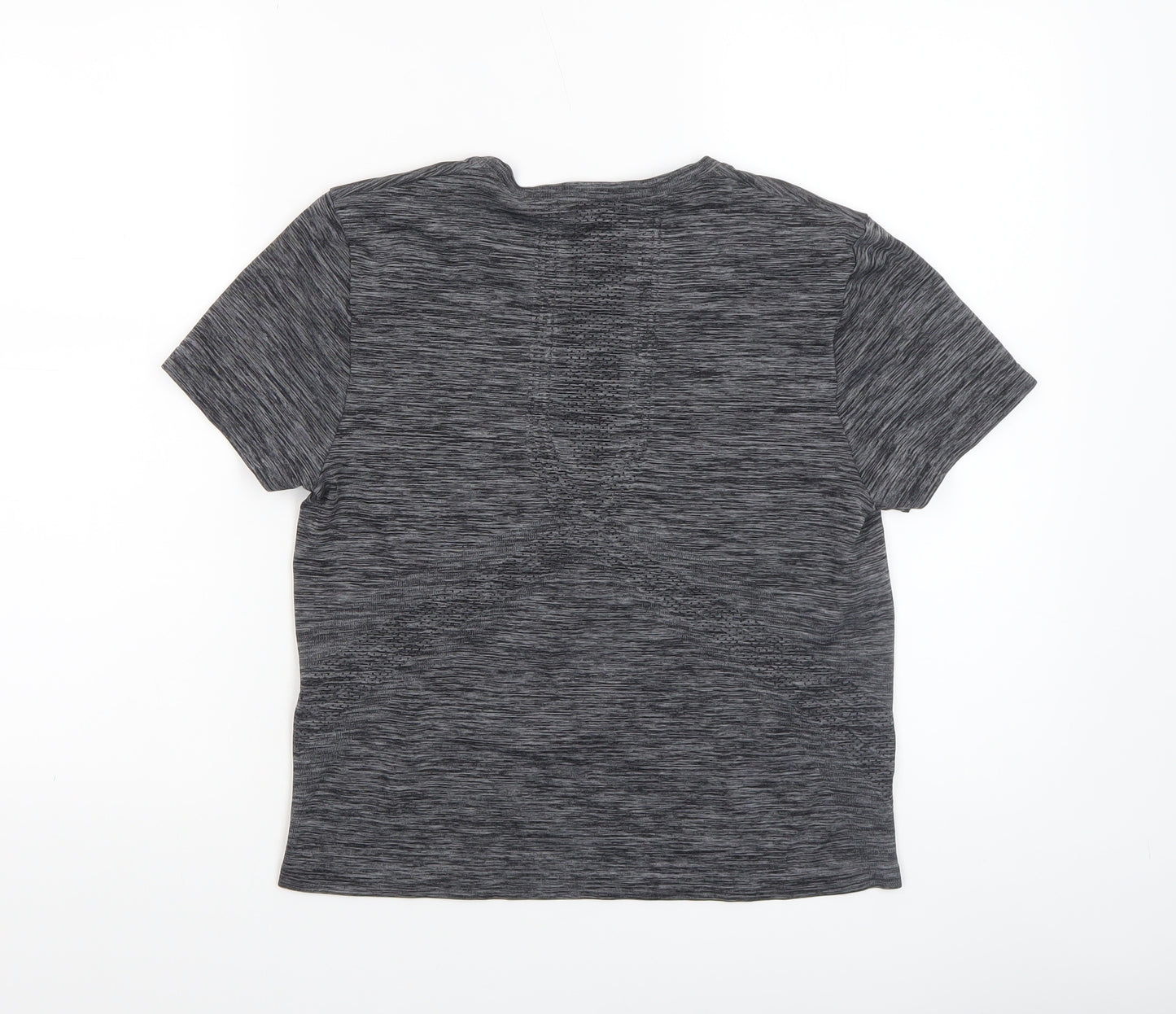 New Balance Women's Grey Short Sleeve Activewear T-Shirt - Size S