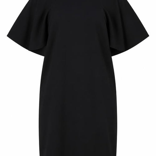 Marc New York Womens Black Size 8 Sheath V-Neck Stretch Dress