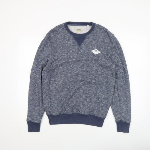 Jack Wills Men's Blue Crew Neck Sweatshirt Size S Regular Fit