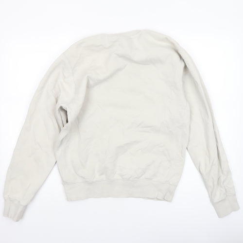 Nike Women’s Beige XS Pullover Sweatshirt Classic Crew Neck