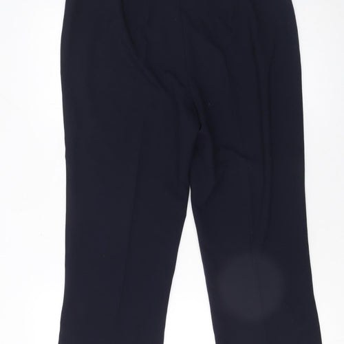 Kaleidoscope Women’s Black Cropped Stretch Trousers UK 12