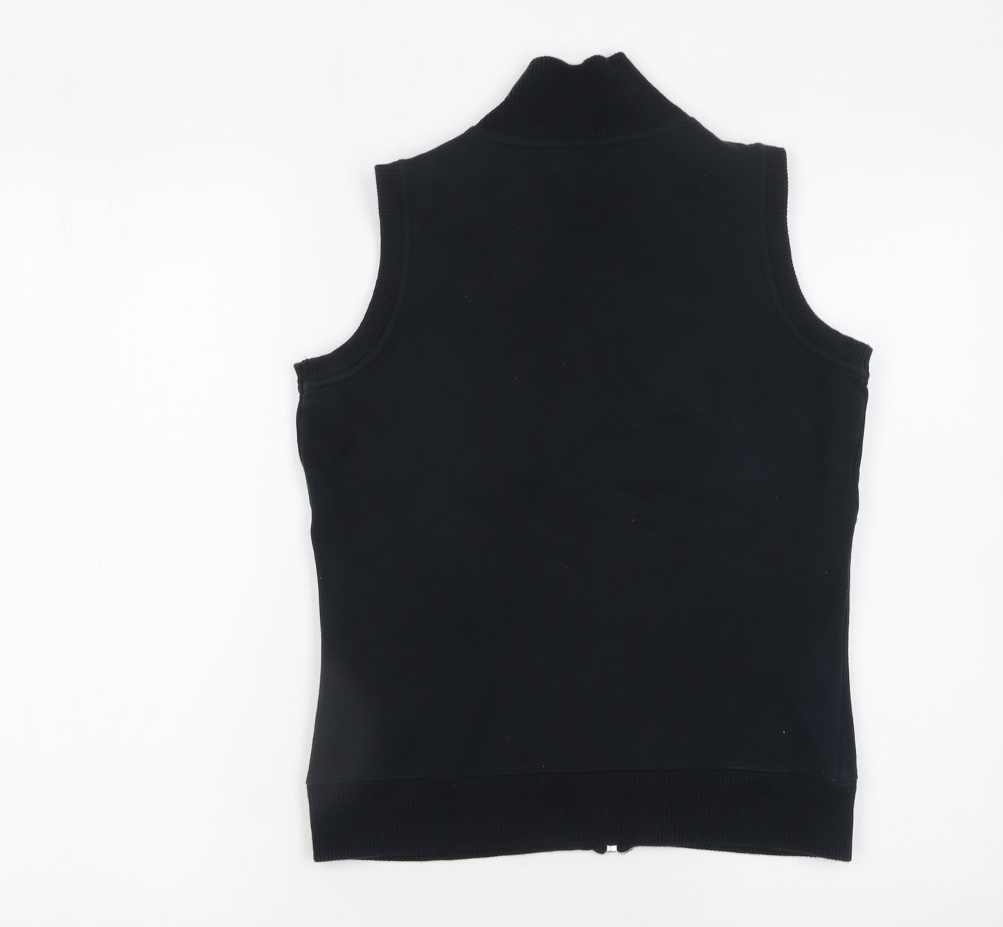 Wills Sport Women's Black Full Zip Vest Hoodie 88cm S Cotton Blend