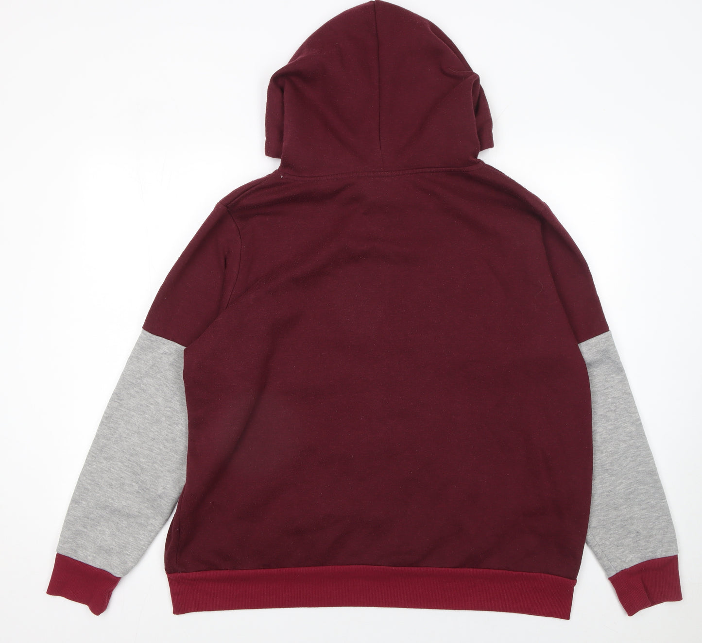 Harry Potter Women’s Burgundy Grey Gryffindor Hoodie XL Pullover
