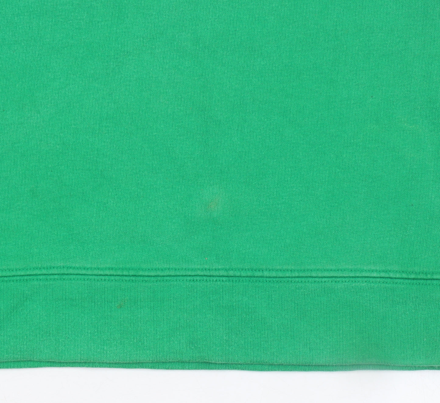 Moss Copenhagen Women Green Cotton Crew Neck Sweatshirt Size S