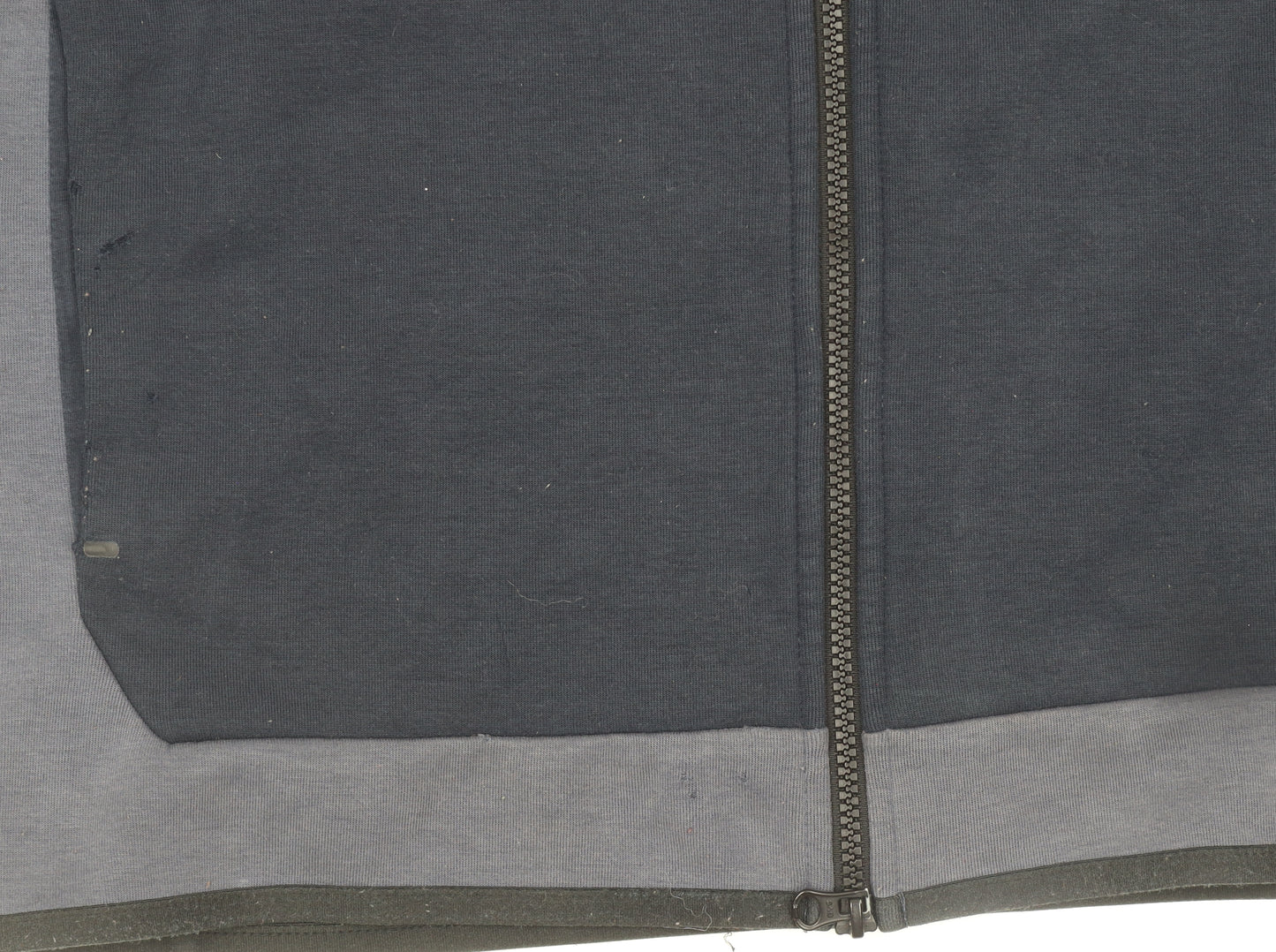 Nike Men Blue Full Zip Hoodie Size M Logo Sportswear
